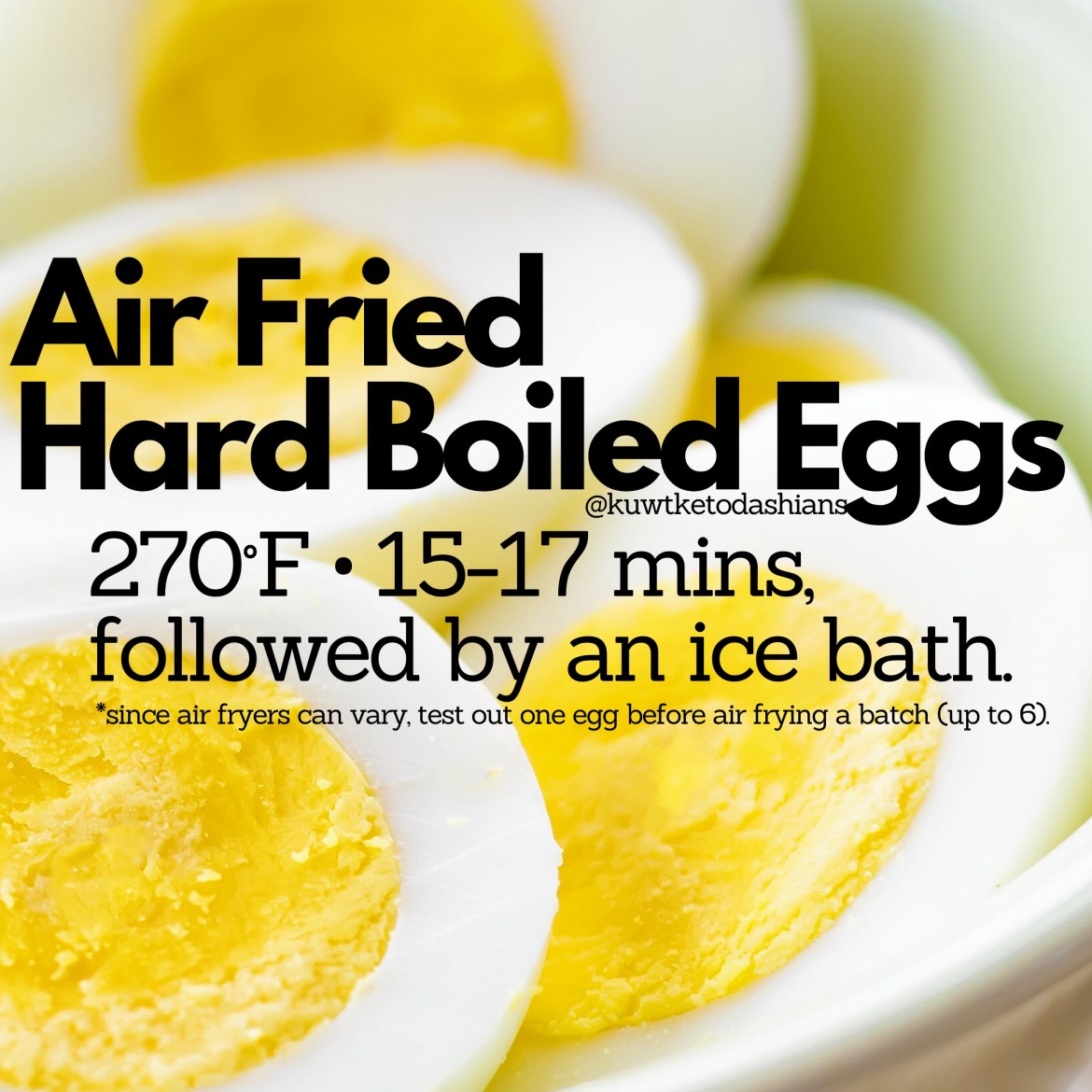 Fried Eggs in Air Fryer